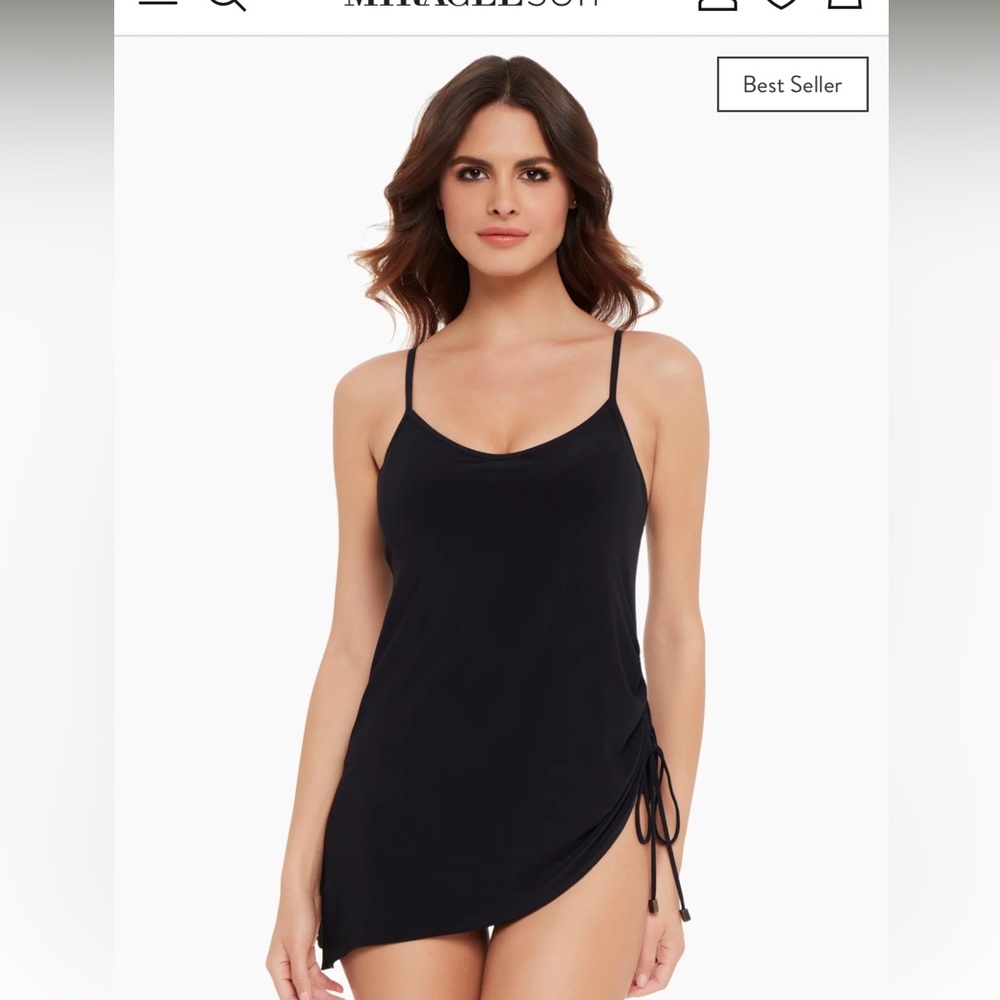 NWT- Magicsuit Brynn Swimdress, Black, Woman’s size 12